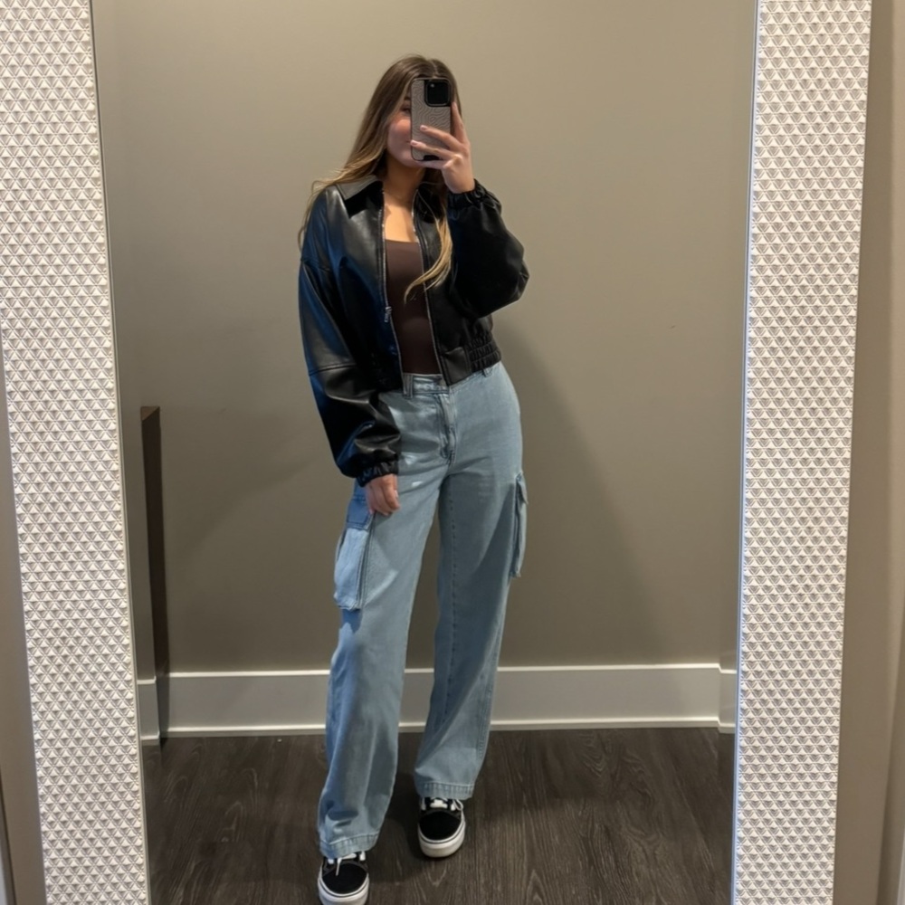 Madewell Low Slung Cargo Jeans